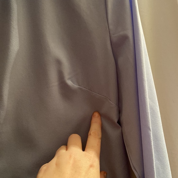 Ladies light blue collared dress shirt/blouse - Picture 4 of 5